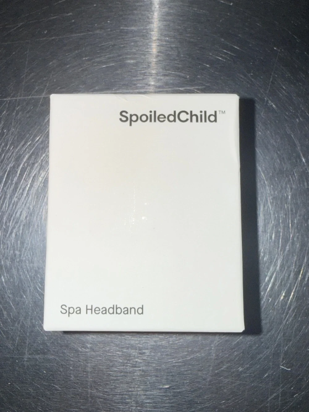 Spoiled Child Spa Headband in White - NIB